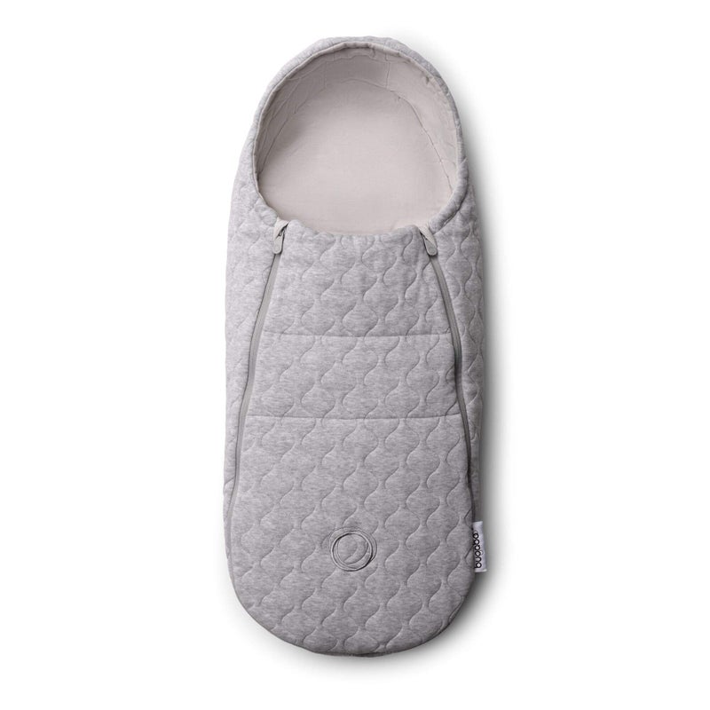 Bugaboo Newborn Inlay Footmuff Suitable from Birth up to 6 Months Light Grey Melange