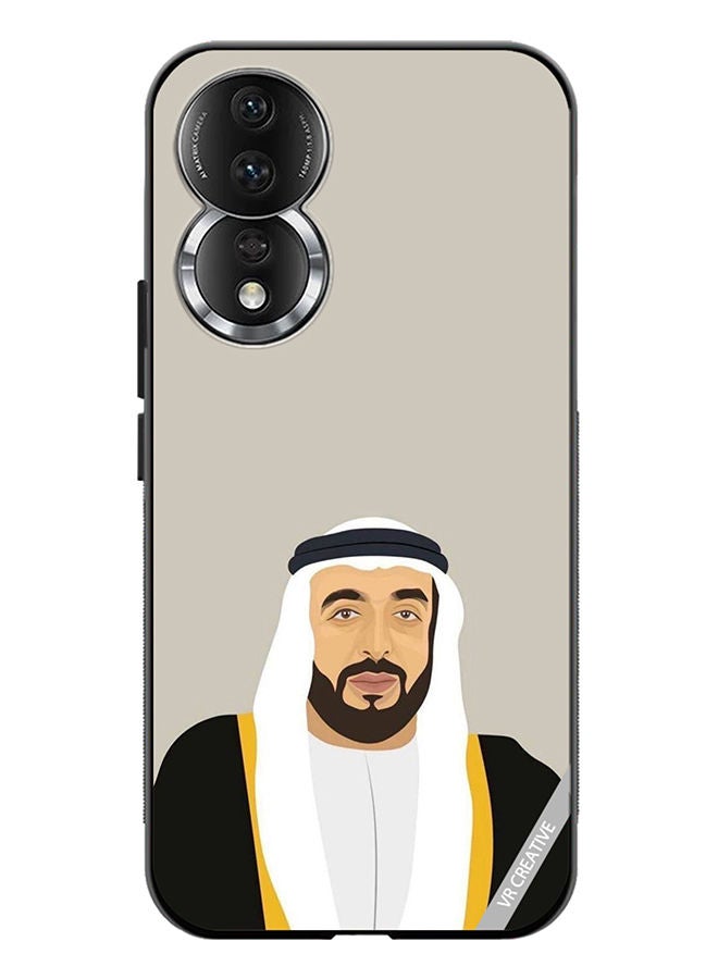 VR CREATIVE Protective Case Cover For Honor 80 Sheikh Khalifa Bin Zayed Bin Sultan Al Nahyan Design Multicolour - Image 1