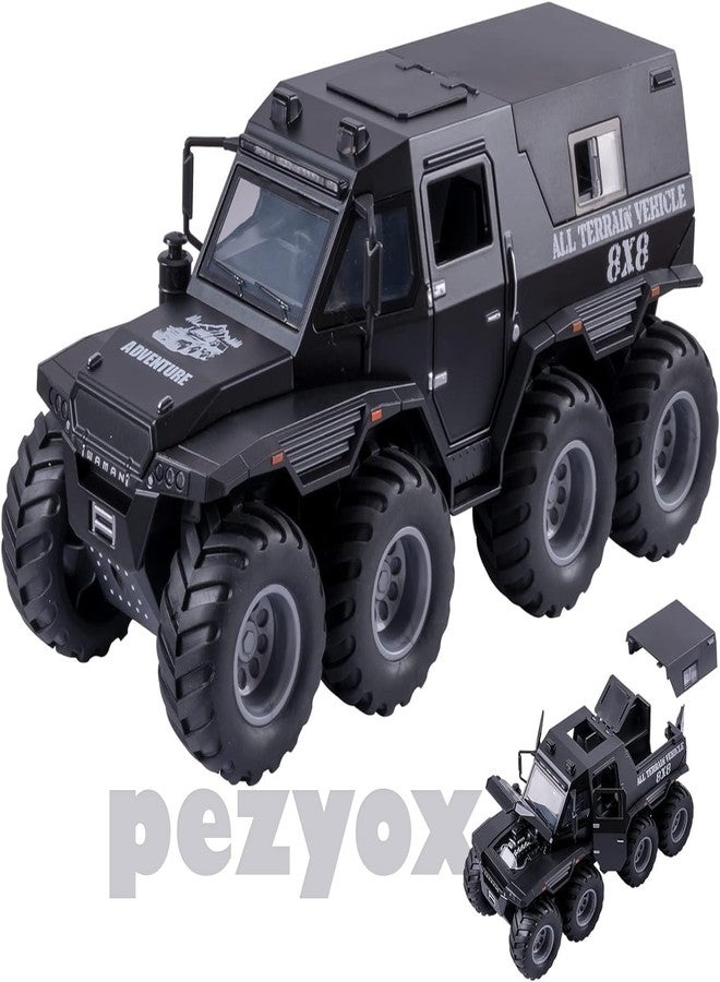 PEZYOX 1:32 Scale Exclusive Alloy Metal Pull Back Die-cast Car Scale Model with Sound Light Mini Auto Toy for Kids Metal Model Toy Car with Sound and Light - Image 4