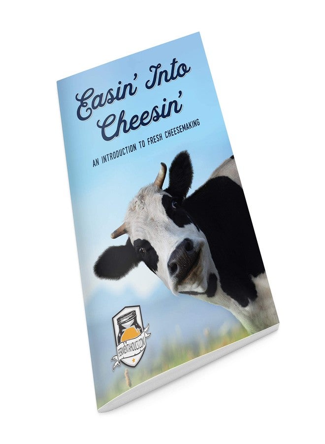 مجموعة فيرمينتاهوليكس لصنع الجبن الطازج بنفسك - ريكوتا، موزاريلا، بوراتا، بانير، جبن قريش، وغيرها - تتضمن منفحة لصنع الجبن، ملح الجبن، حمض الستريك، قماش الجبن، وكتيب وصفات - Image 3