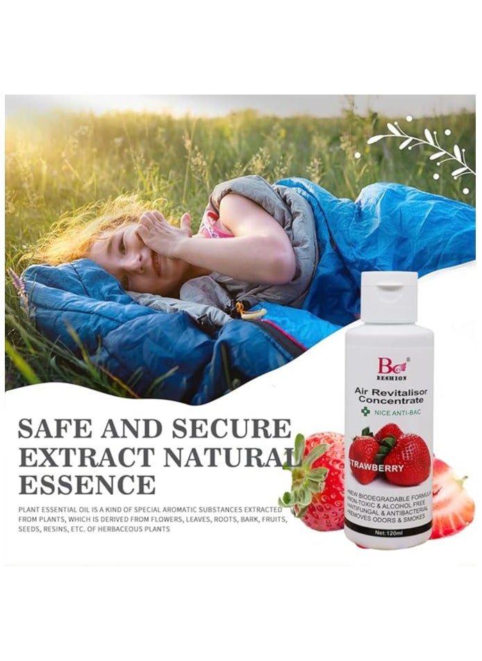 Generic Strawberry 120ML - Beshion Air Revitalisor Concentrate Water-Soluble Drops For Humidifier  - Image 3