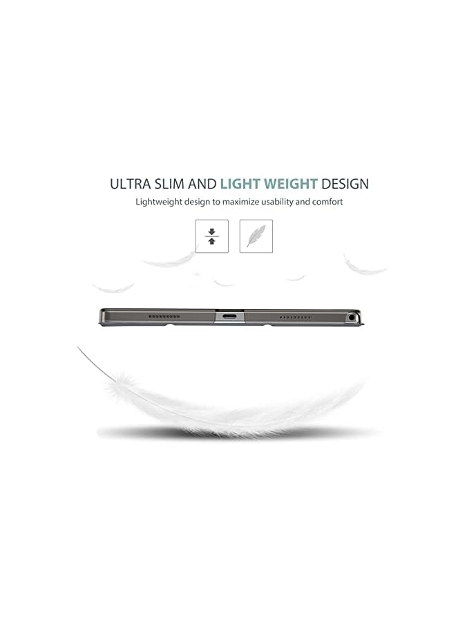 Procases For Galaxy Tab A8 10.5 Case, Slim Stand Hard Back Shell Protective Smart Cover Case For Galaxy Tab A8 10.5 Inch 2022 Sm-X200 X205 X207 -Black - Image 5
