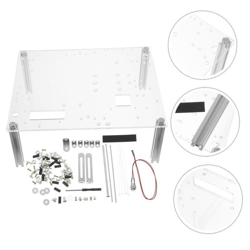 Open Air Computer Case Bench Frame Bracket for Video Card and Motherboard - Image 4