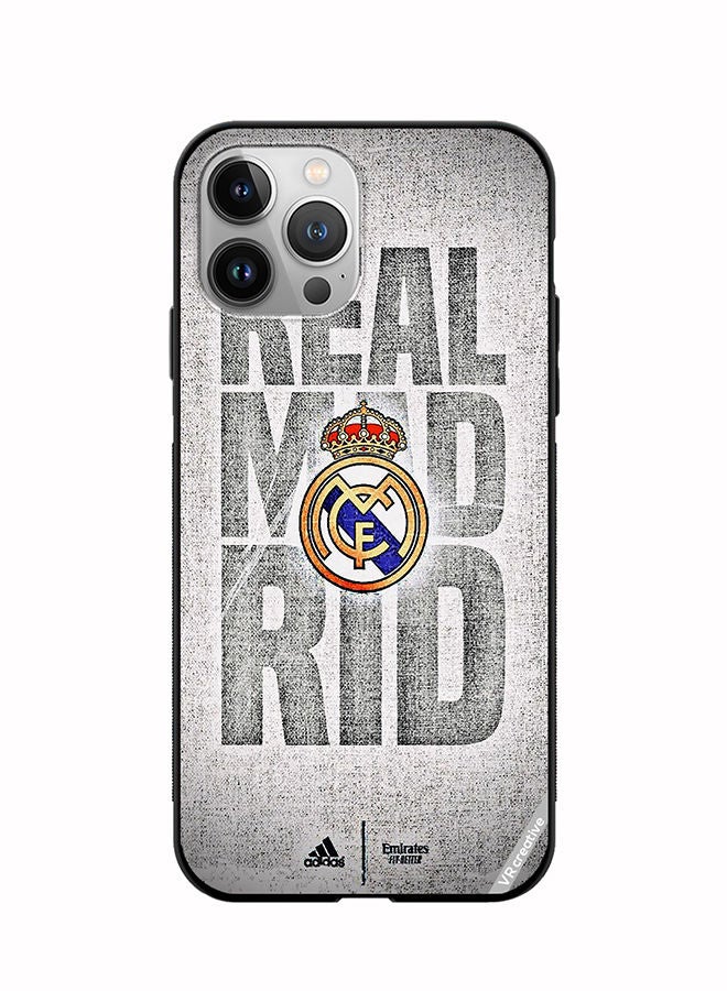 VR CREATIVE Protective Case Cover For Apple iPhone 12 Pro Max Real Madrid Logo Design Multicolour - Image 1