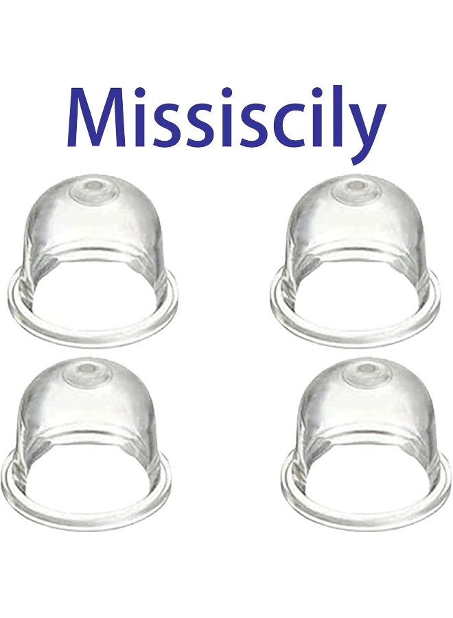 Missiscily Replacement 4pack Carburetor Primer Bulb for Homelite Echo Stihl Robi Zama Primer Pouland Bulb 0057003 BG85 BG86 BR45 BT45 FC100 FC110 FC55 FC56 - Image 3