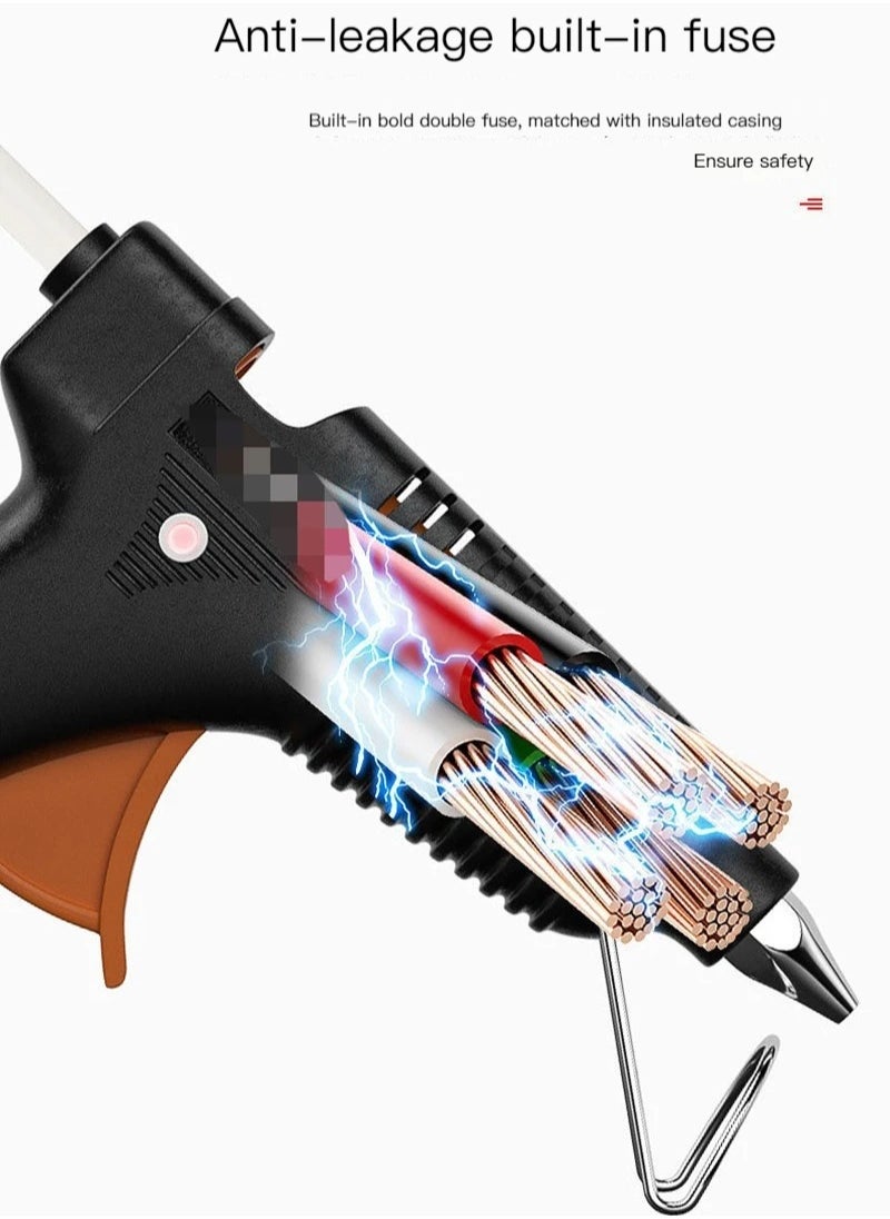 Generic Glue Gun With 3pcs Glue Sticks 40 W  - Image 4
