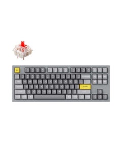 Keychron Q3-D1 QMK مخصص قابل للتبديل السريع Gateron G-PRO لوحة مفاتيح ميكانيكية ذات مفتاح أحمر مجمعة بالكامل RGB  - Image 1