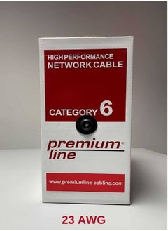 Premium Line Cat 6 U/UTP Installation cable, 23 AWG, 305M Roll, PVC, Grey, 206141115 - pzsku/ZB7B51353AE746D32A385Z/45/_/1738084890/d2957d18-b277-44c4-8d2c-5726ad4db98f