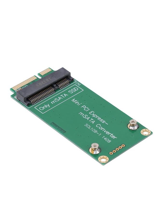 Thoraya - mSATA SSD to SATA Mini PCIE SSD Riser Card Adapter Converter for ASUS Laptop - Image 1