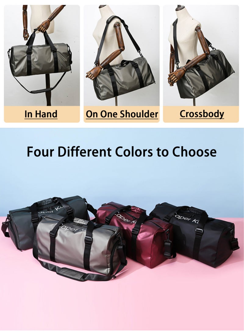 MissTiara - Outdoor Sports High-Capacity Storage Bag with Dry Wet Pocket and Shoe Compartment for Training Camping and Hiking - Image 1