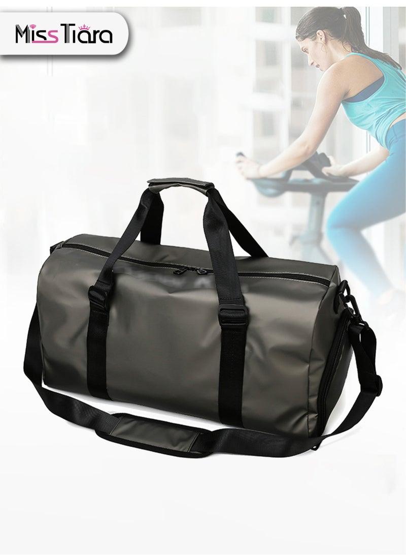 MissTiara - Outdoor Sports High-Capacity Storage Bag with Dry Wet Pocket and Shoe Compartment for Training Camping and Hiking - Image 1