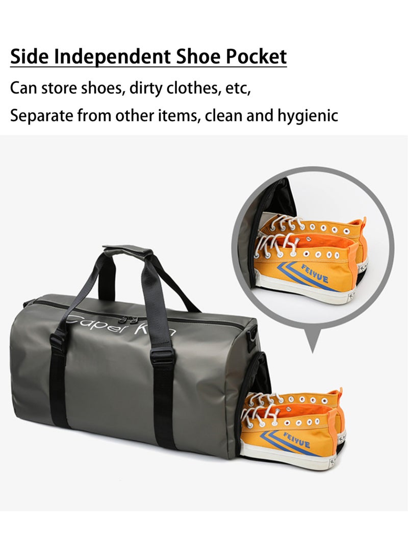 MissTiara - Outdoor Sports High-Capacity Storage Bag with Dry Wet Pocket and Shoe Compartment for Training Camping and Hiking - Image 1
