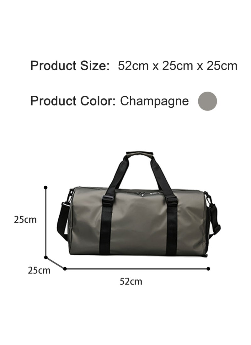 MissTiara - Outdoor Sports High-Capacity Storage Bag with Dry Wet Pocket and Shoe Compartment for Training Camping and Hiking - Image 1