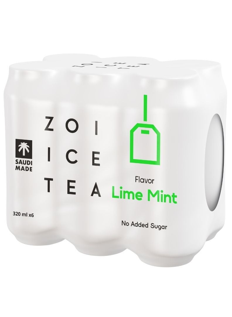 Zoi Ice Tea شاي مثلج زوي بالليمون والنعناع 1920 مل - Image 1