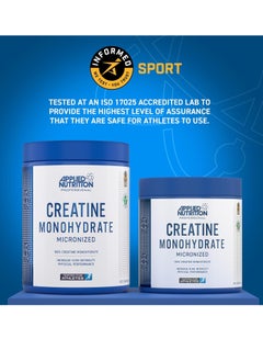 Applied Nutrition Creatine Monohydrate Micronized, Unflavored, 250 Gm - pzsku/ZB7B531D2EB007F62F8A7Z/45/_/1735068735/2c7290bf-f8c6-4f8a-b2de-a6cd848ce266