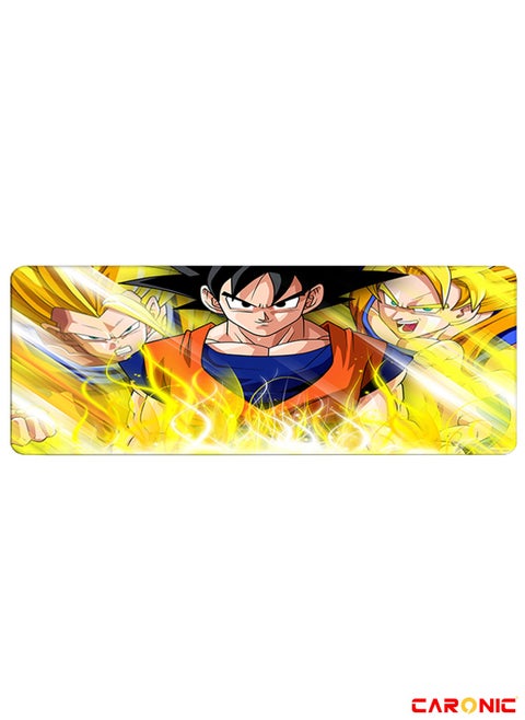 Large Gaming Mouse Pad with Superior Micro Weave Cloth Extended Desk Mousepad with Stitched Edges Non-Slip Base Water Resist Keyboard Pad For Gamer And Office Home DBZ 331
