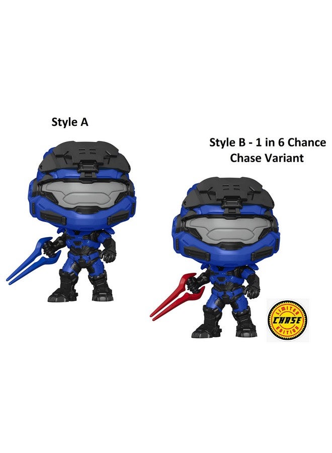 Funko مجموعة جامعيين من فنكو بوب! ألعاب: هالو إنفينيت - 3 شخصيات: جرانت كونسبيركت مسدس بلازما، سبارتان مارك V [B] سيف أزرق (نسخة مطاردة سيف أحمر محتملة)، 6" سوبر بوب! فأس إيشاروم الجاذبية - Image 2