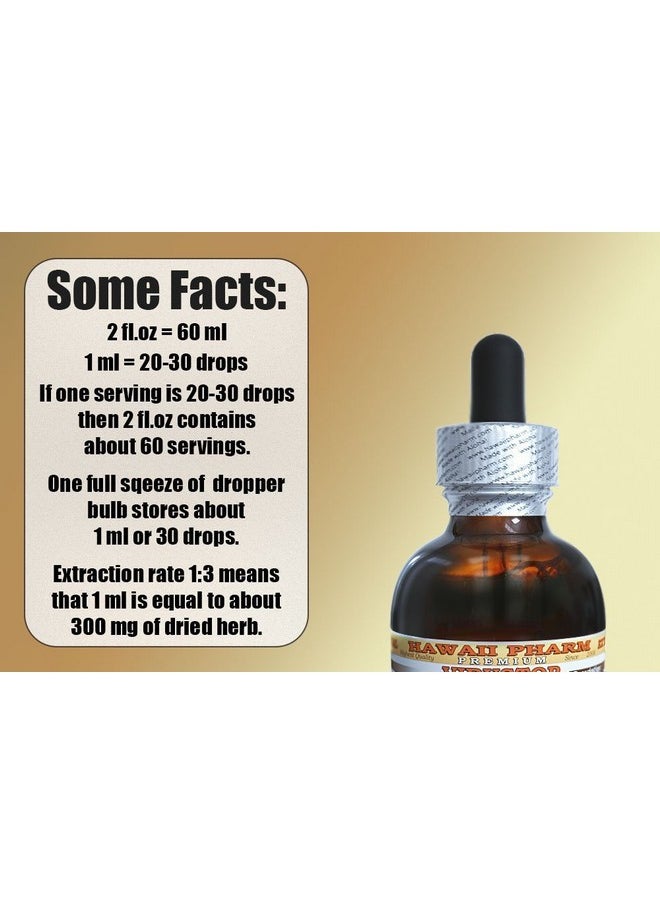 HawaiiPharm - Butcher Broom Alcoholfree Liquid Extract Organic Butcher Broom Ruscus Aculeatus Dried Root Glycerite Hawaii Pharm Natural Herbal Supplement 2 Oz - Image 1