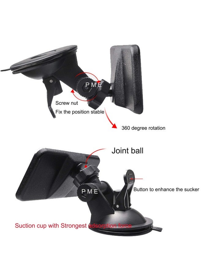 PME Rear View Mirror For Backseat With Baby In Car Sticker Interior Car Suction Cup Windshield Mirror Strong Sucker Flat Rear View Mirror For Baby Infant Child New - Image 5