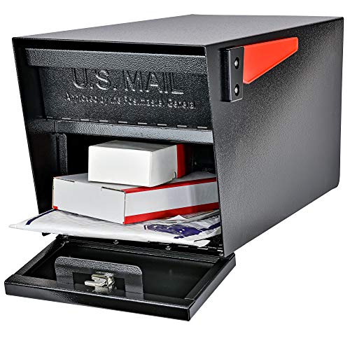 Mail Boss 7506 Mail Manager Curbside Locking Security Mailbox, Black,Large - Image 5