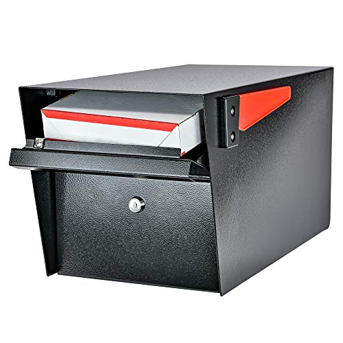 Mail Boss 7506 Mail Manager Curbside Locking Security Mailbox, Black,Large - Image 4