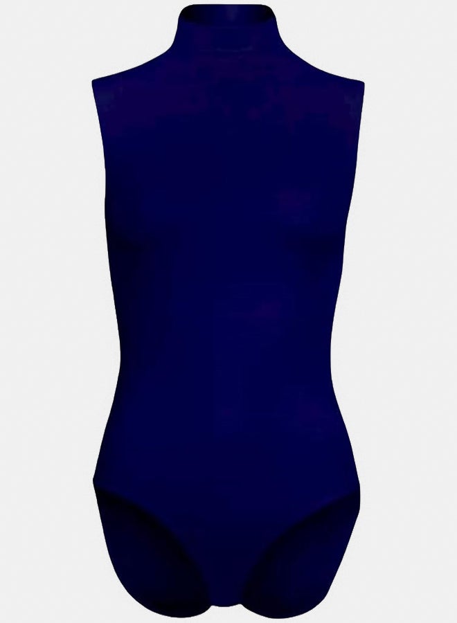 Silvy Lycra Wave1 High Neck Sleeveless Bodysuit Underwear For Women - Image 1