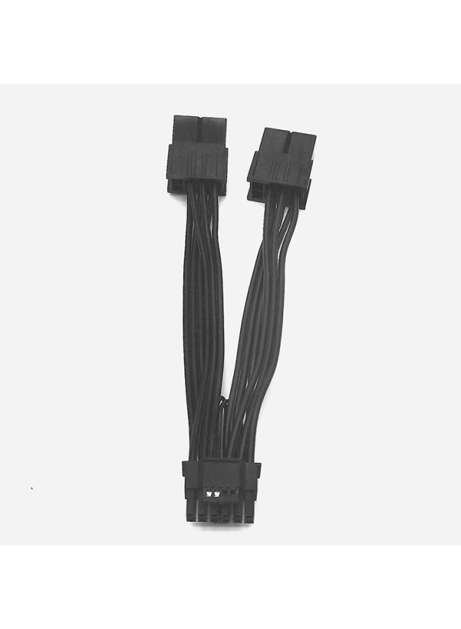 12+4 Graphics Card Line 2x8pin Patch Cord PCIE 5.0 Line RTX4090 RTX4080 12vhpwr-Color:M Type  - Image 1