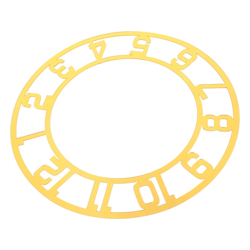 Mirror Clock: Modern Wall Decorative Sticker Watch With Roman Numerals For Living Room Hotel Entryway Decorations 25cm - Image 5