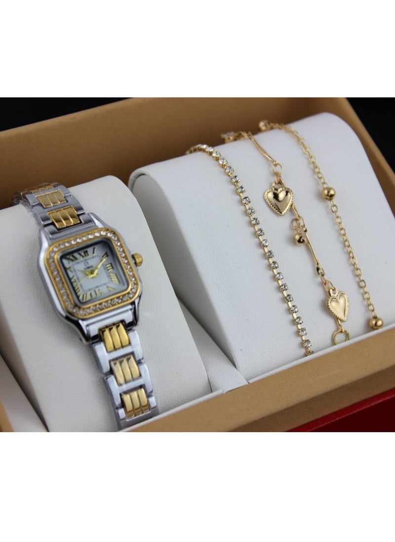 Reclaim with Argireline Women's evening watch set 