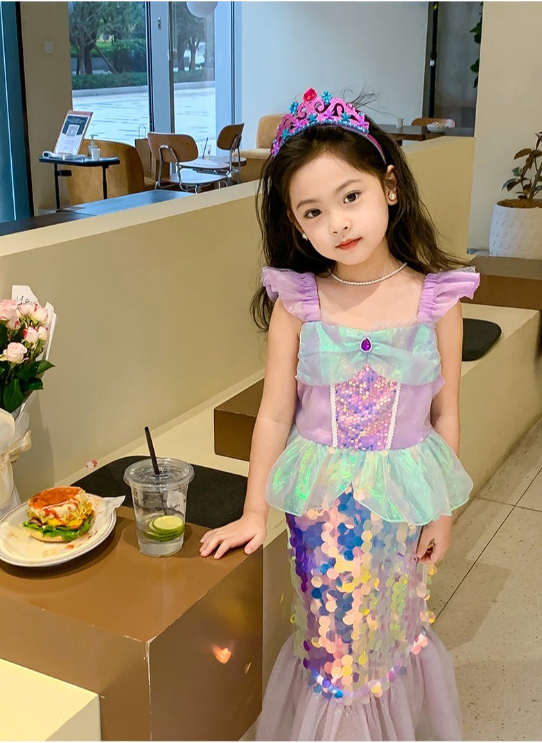 M MIAOYAN Mermaid Party Costume Dress  - Image 2