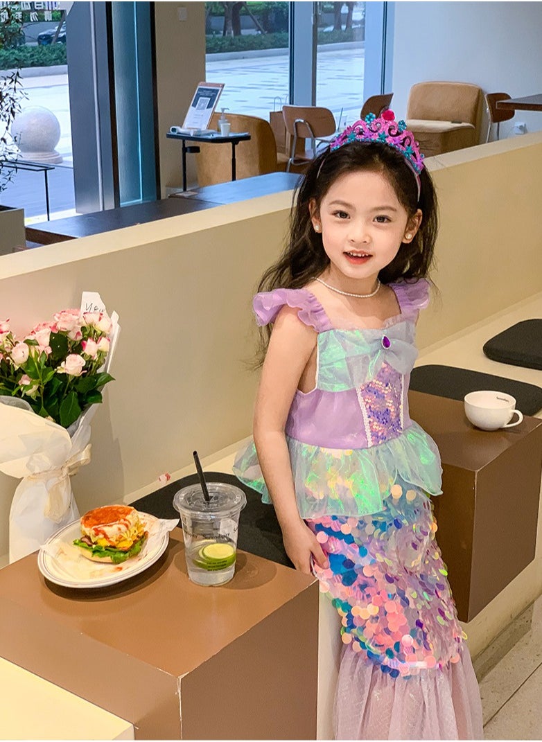 M MIAOYAN Mermaid Party Costume Dress  - Image 1