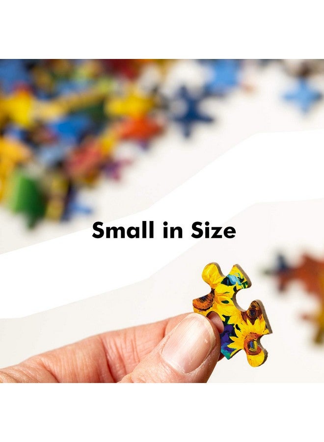 Webby Kids Sunflower Fields Painting Wooden Jigsaw Puzzle, 252 Pieces - Image 4