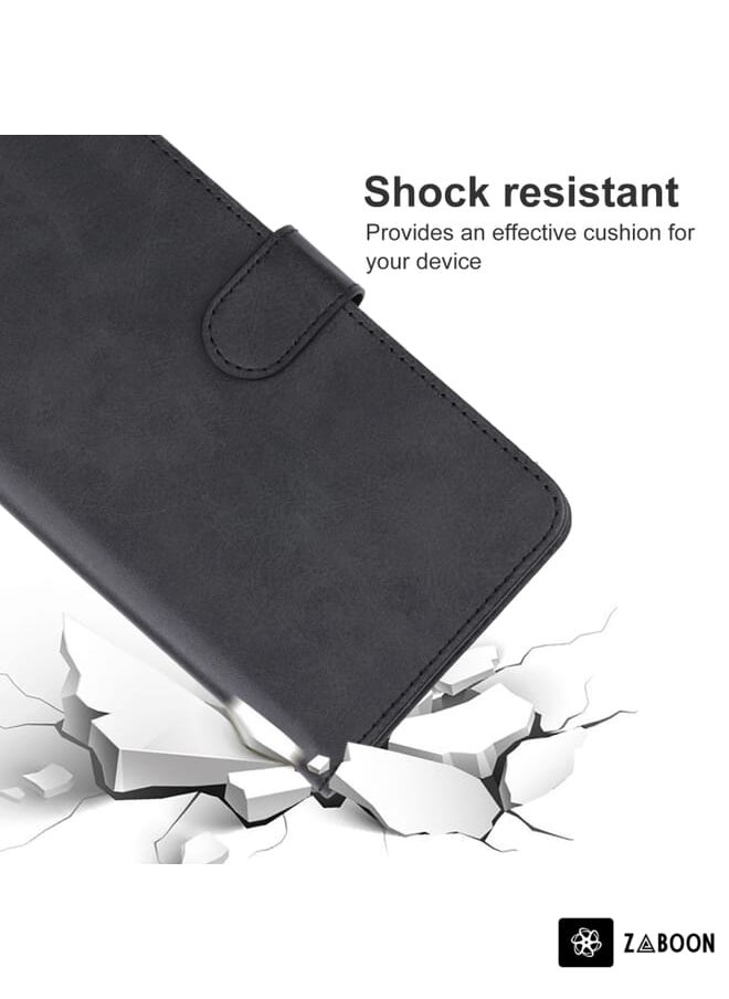 Green Tiger - For Xiaomi Redmi 11 Prime 5G Leather Phone Case(Black) - Image 1