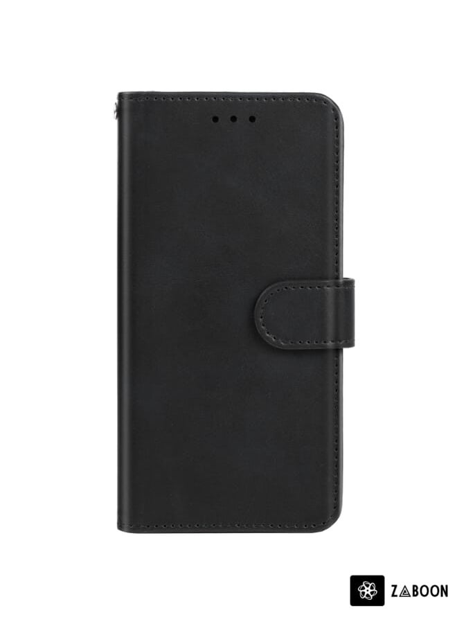 Green Tiger - For Xiaomi Redmi 11 Prime 5G Leather Phone Case(Black) - Image 1