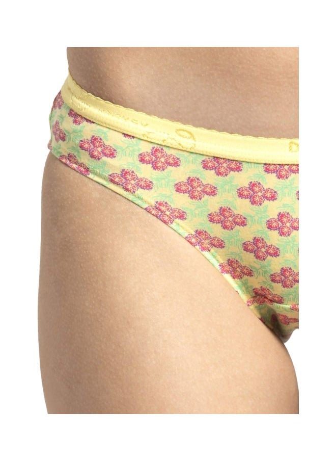 JOCKEY - Jockey 1525 Women Medium Coverage Super Combed Cotton Mid Waist Bikini with Exposed Waistband and StayFresh Treatment Pack of 2 - Image 1