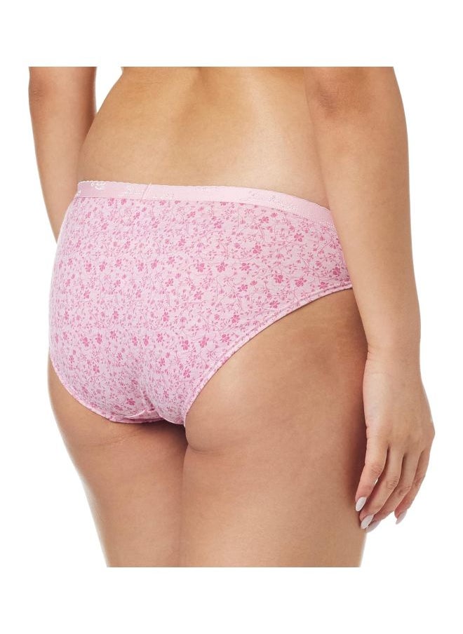 JOCKEY - Jockey 1525 Women Medium Coverage Super Combed Cotton Mid Waist Bikini with Exposed Waistband and StayFresh Treatment Pack of 2 - Image 1