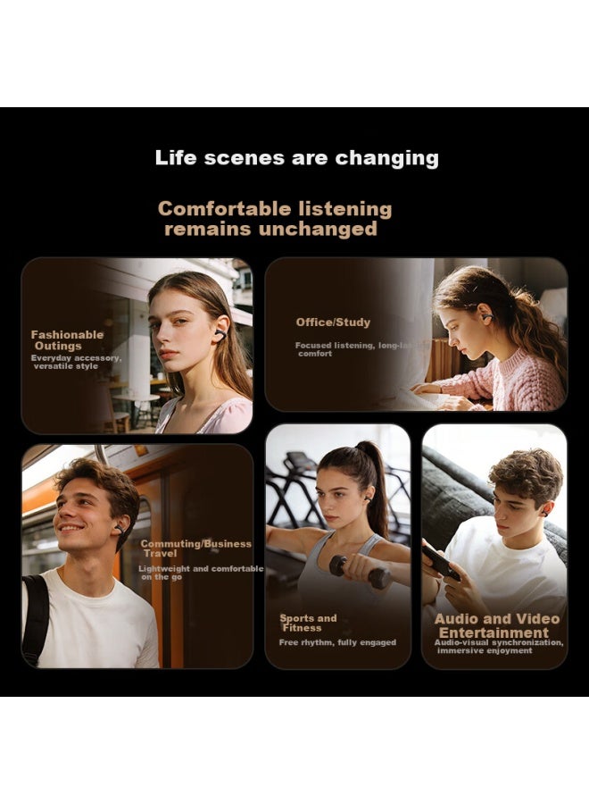 Viken New Berlin Sound Bone Conduction Bluetooth Ear Clip Wireless Open-ear Sports Running Call Noise Cancelling Long Battery Life Earphones - Image 5
