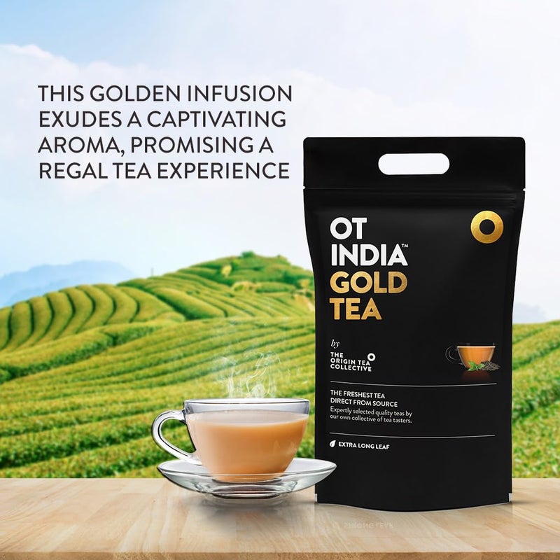 OT India Gold Tea 1 kg & Masala Chai 250gm (Pack of 2) - Image 5