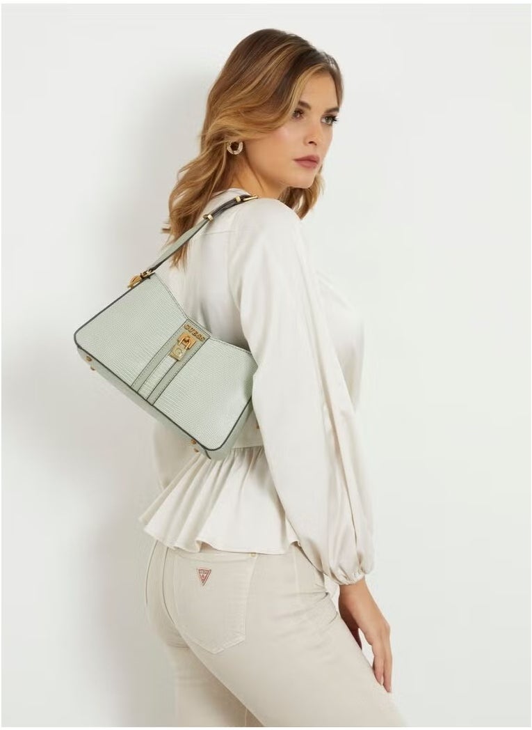 GUESS - Borsa a mano Sestri flap - Image 1