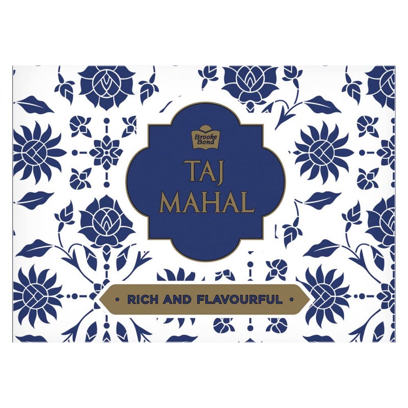 Taj Mahal Brooke Bond Leaf 25n Tea Bags 50 Grams - Image 5
