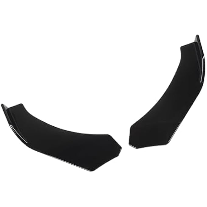 Kikumi Front Bumper Lip Splitter, Bumper Lip Diffuser Splitter Improve Vehicle Stability 2 Pieces for Left and Right Vehicles - Image 5