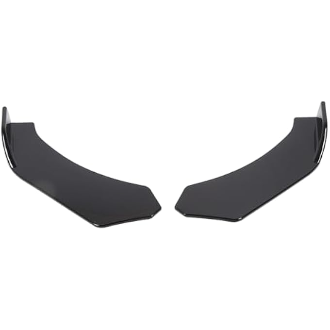 Kikumi Front Bumper Lip Splitter, Bumper Lip Diffuser Splitter Improve Vehicle Stability 2 Pieces for Left and Right Vehicles - Image 4