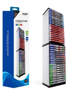DOBE Game Disc Holder, 36 Tier Shelving Games Storage Tower for PS5 Game Disk Rack Game Stand Holder Compatible  - Image 2