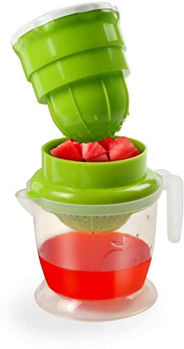 Kitchwish Kitchwish Plastic Hand Juicer Nano Fruit Juicer Light Weight Hand Juicer Food Plastic Material Green  - Image 1