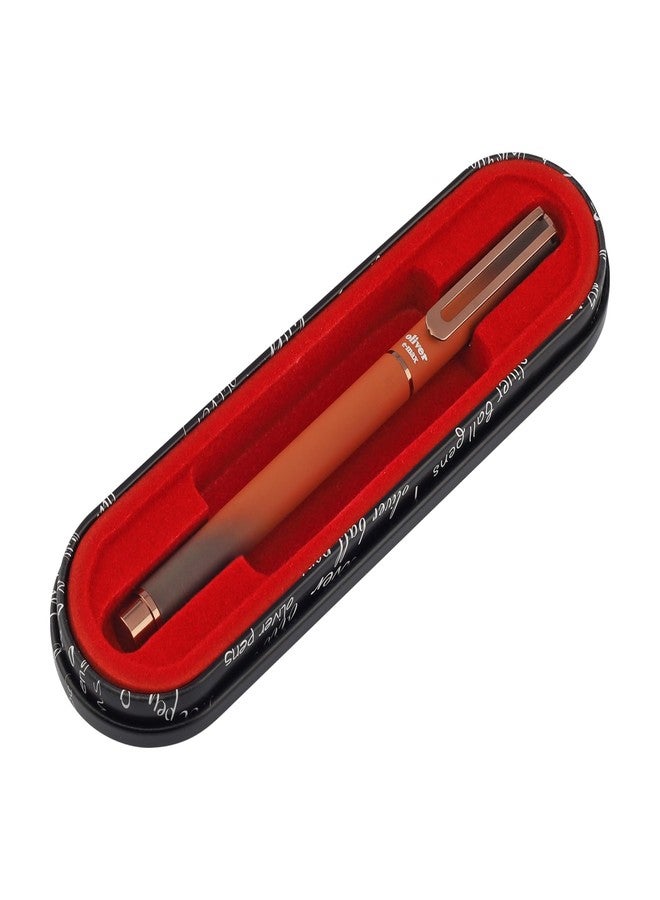 Oliver E-Max Coffee Scented Ball Pen – 0.6mm Jotter Refill, Full Metal Body, Gift-Ready - Image 3
