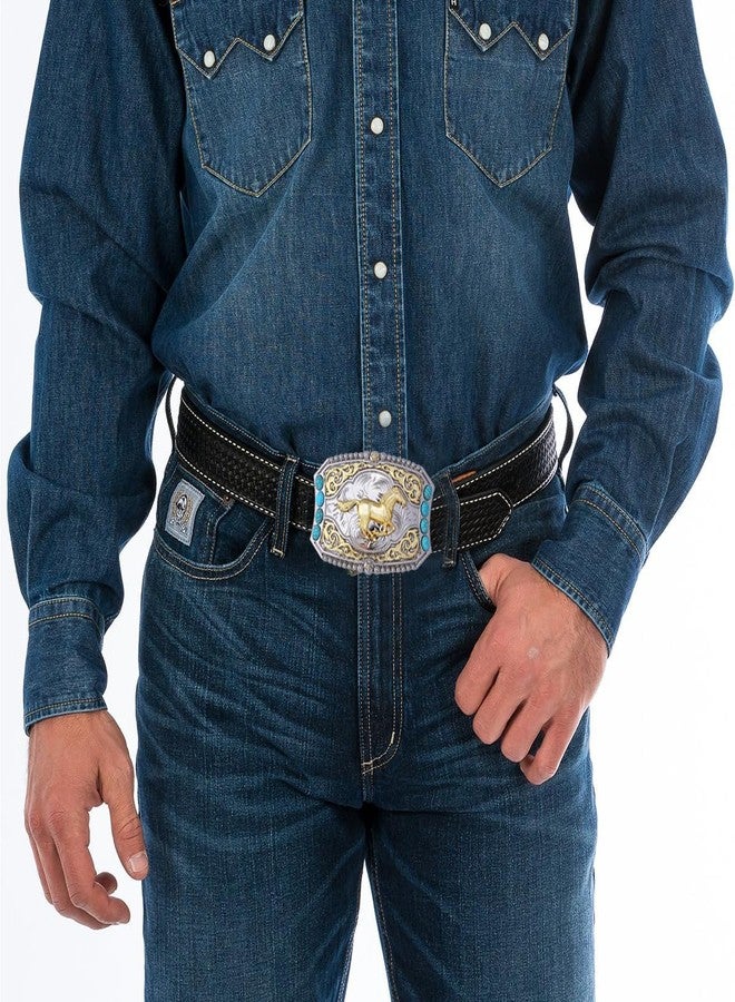JAOYU Turquoise Horse Cowboy Belt Buckles for Women Men Novelty Texas Cowgirl Belt Buckle Boys Western Belts with Buckle - Image 2