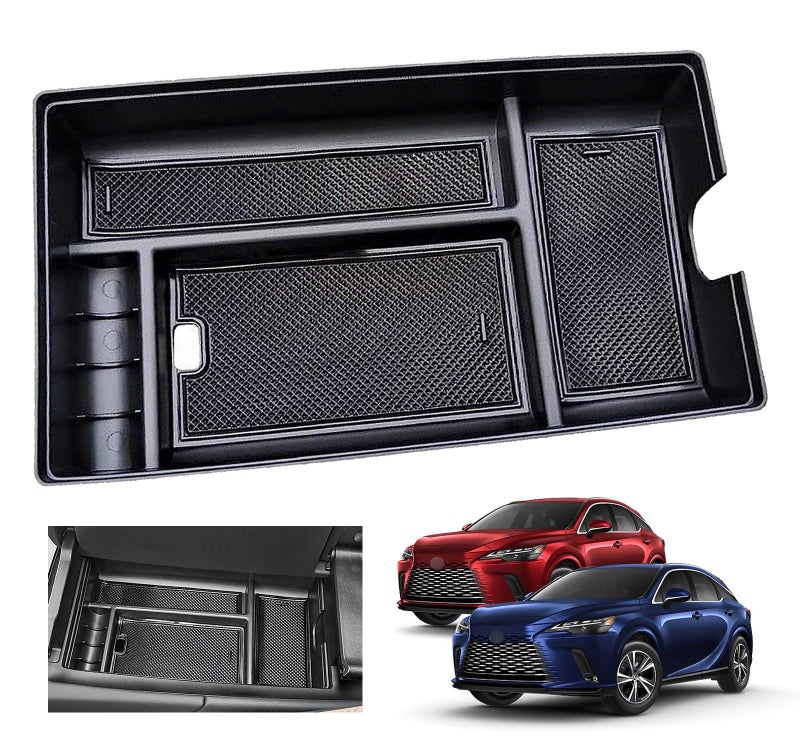 Center Console Storage Box – Lexus RX, Armrest Organizer, Tray Insert for RX350 RX450