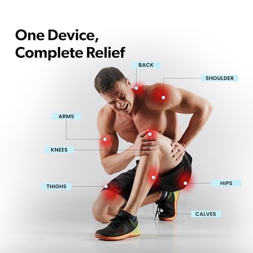 Dirts TENS Machine for Pain Relief – 12 Modes, 36 Intensity Levels – Electric Pulse Massager for Full Body, Deep Tissue, Muscle Relaxation, Recovery - Image 4