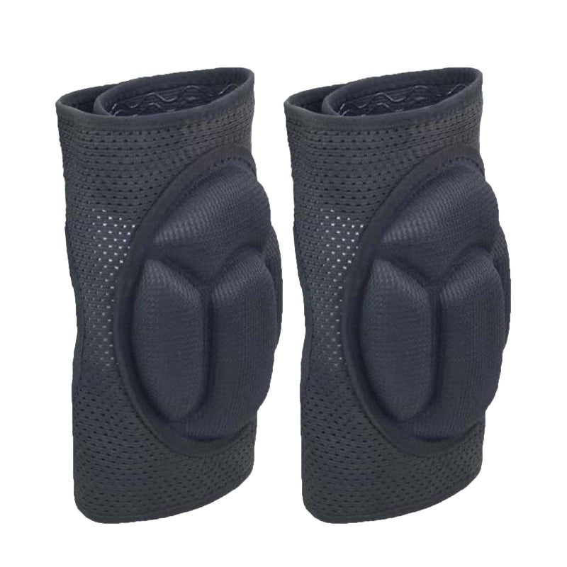 JYBTAA Knee Pads for Men Women Work, Gardening Kneeling Pad for Cleaning Floors, Cushion Kneepads for Flooring Crawling Painting Weeding, Concrete Kneepads for Adult and Elderly, Black M (1 pair) - Image 2