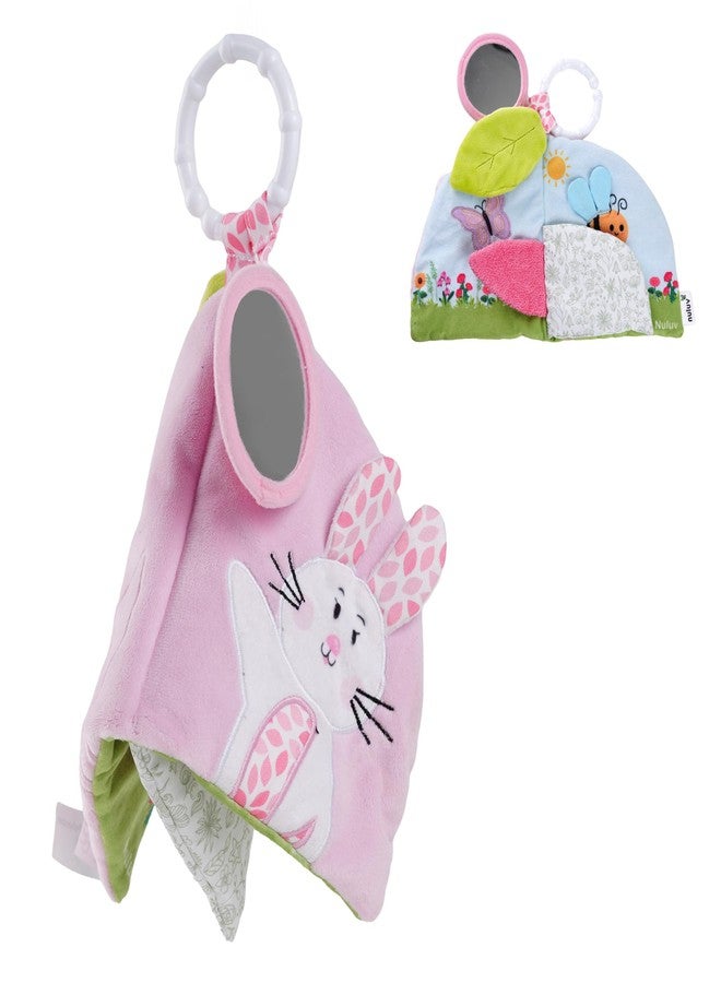 Nuluv Butterfly Soft Book for Babies, Crinkle Sensory Book with Rattle Sound and Textures, Soft Touch-and-Feel Learning Book, Baby-Safe Activity Book for Early Development, for Babies 3+ Months - Image 1